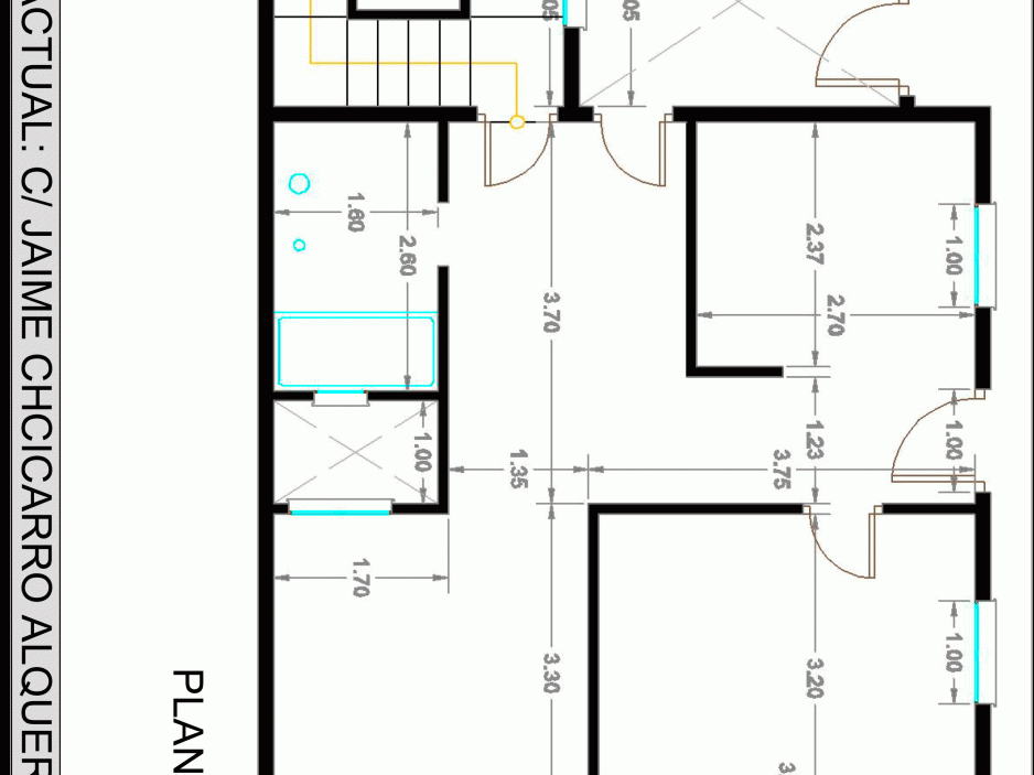 Distribución Prevista pb. Lopez Domenech Constructora