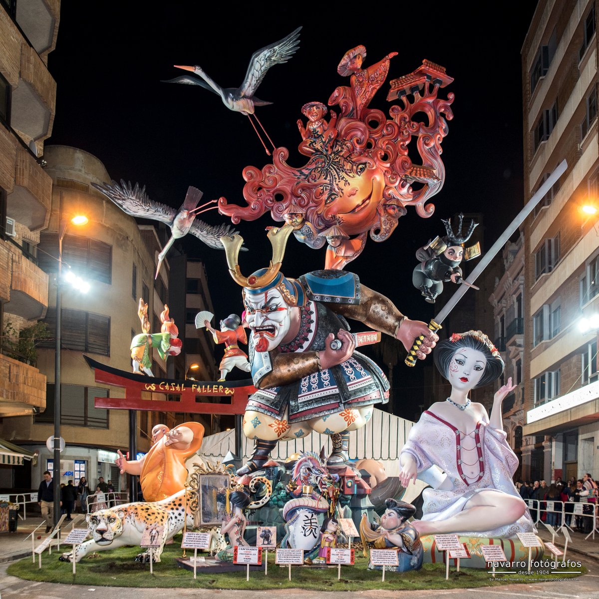 Constructora de Castellon Lopez Domenech y las Fallas de Burriana 2019